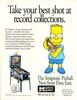 Data East Simpsons Flyer