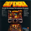 Defender Pinball Flyer Back