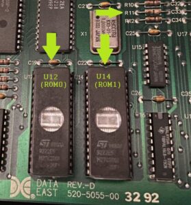 Data East DMD 520-5055-00 rev D Zoomed