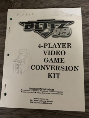 Blitz 99 Conversion Kit Instruction Manual