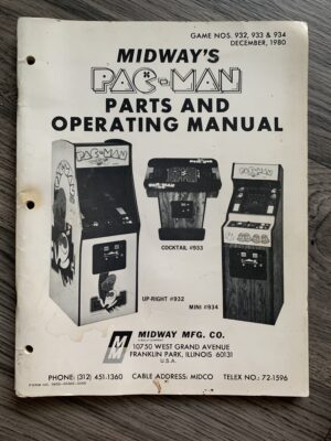 Pac Man Manual