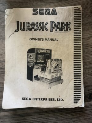 SEGA Jurassic Park Arcade Owner's Manual