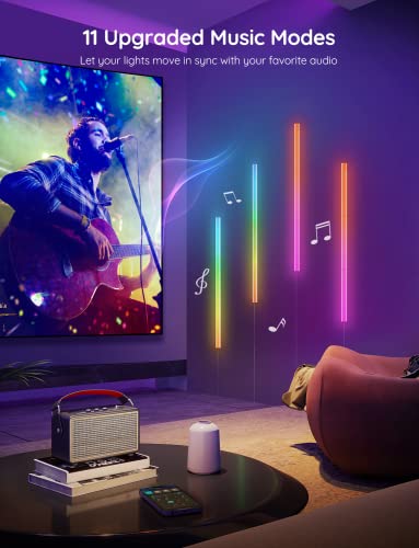 Govee Smart LED Light Bars, Work with Alexa and Google, play a game with me  google assistant 