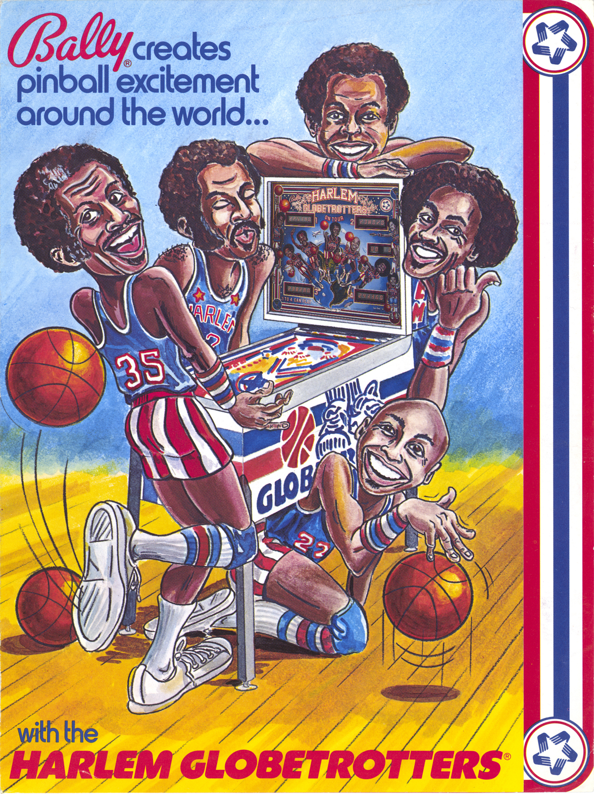 harlem globetrotters flyer front